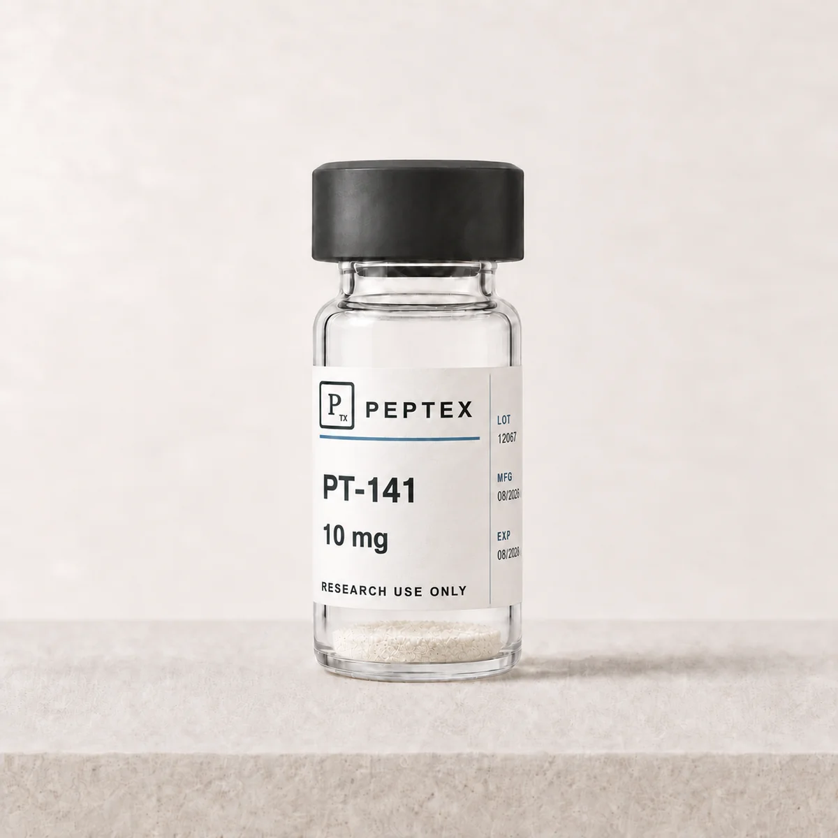 PT-141 10 mg – frontale productfoto