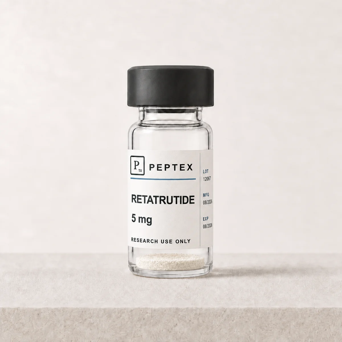 Retatrutide 5 mg – frontale productfoto
